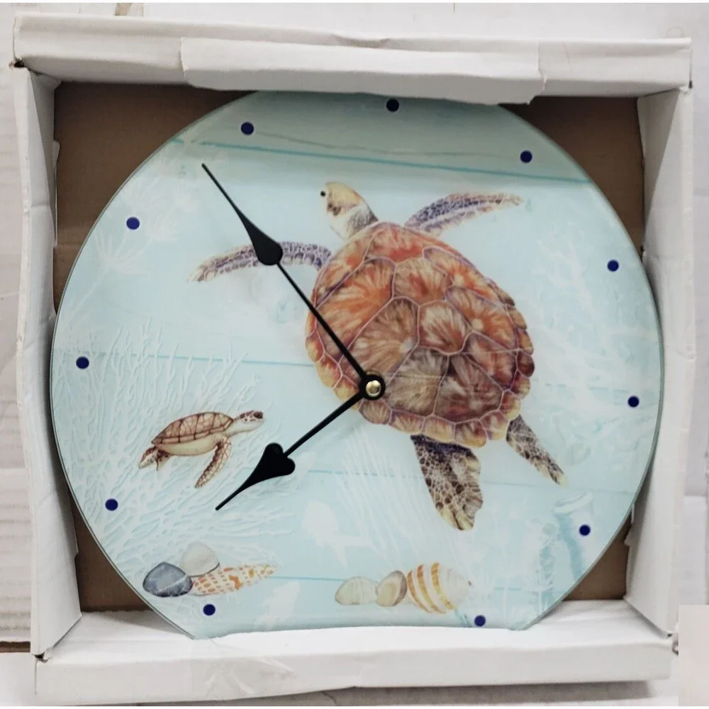 Glass Decorative Wall Clock, 12